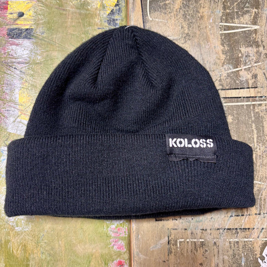 KOLOSS "STENCIL" BEANIE BLACK
