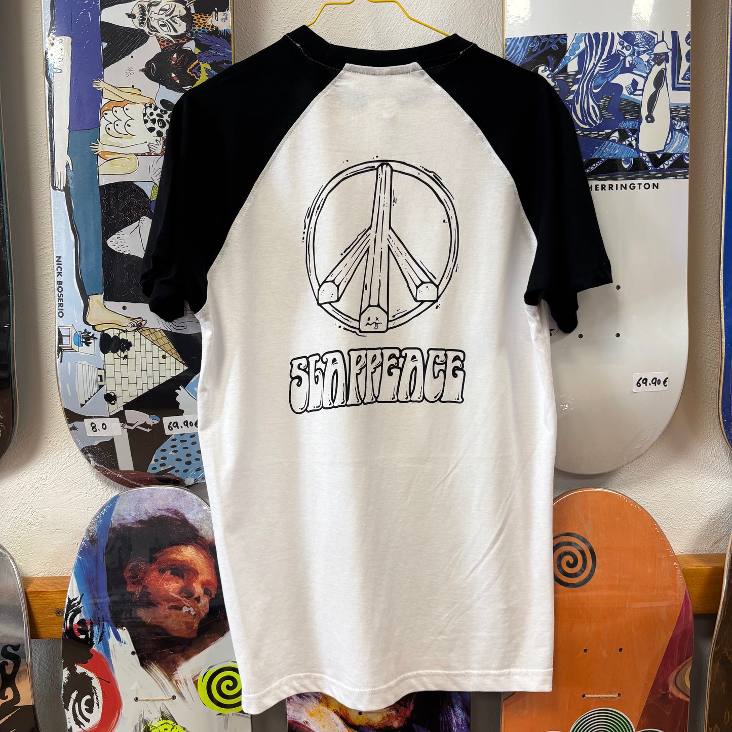 SLAPPYS "PEACE" T-SHIRT