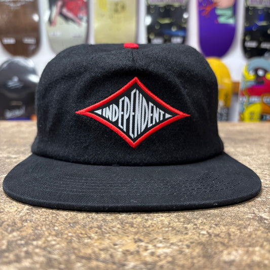 INDEPENDENT CAP BLACK