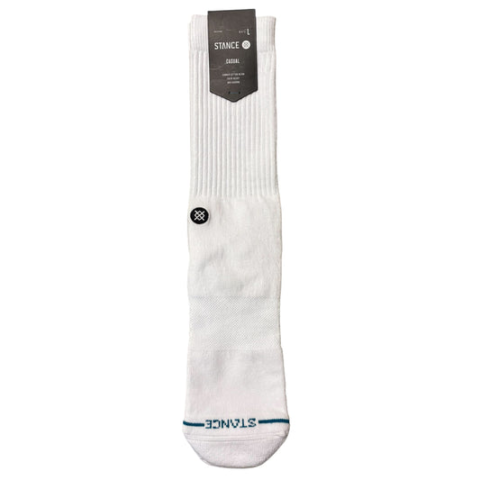 STANCE "ICON" SOCKS WHITE