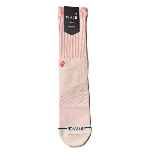 STANCE "ICON POP SOCKS" CORAL
