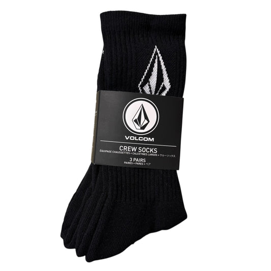 VOLCOM "CREW" SOCKS 3 PACK