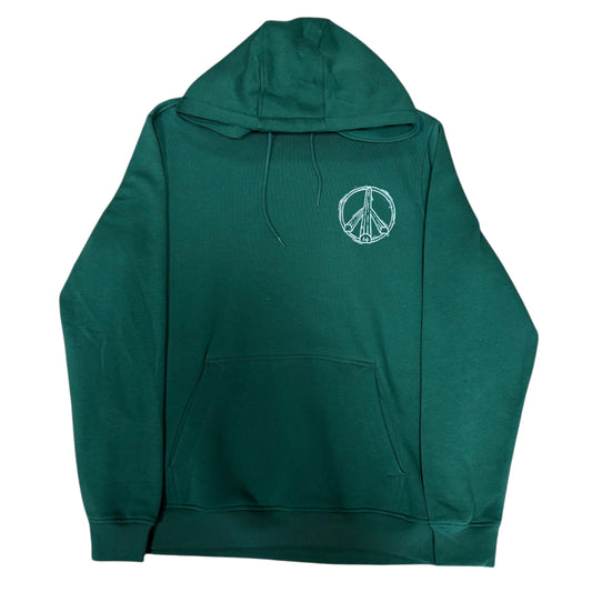 SLAPPYS "PEACE HOODIE" GREEN