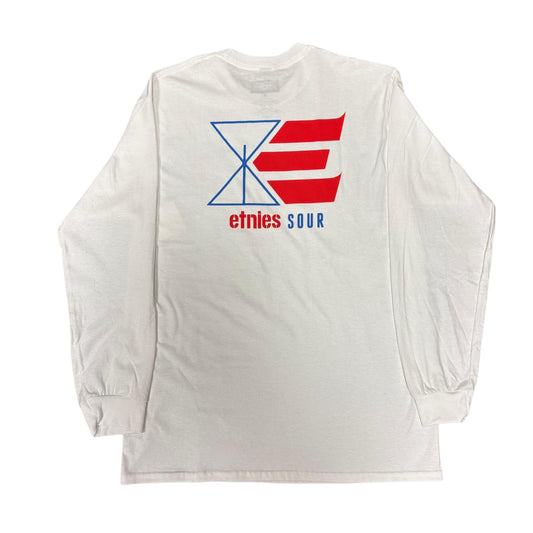 ETNIES "SOUR" LONGSLEEVE WHITE