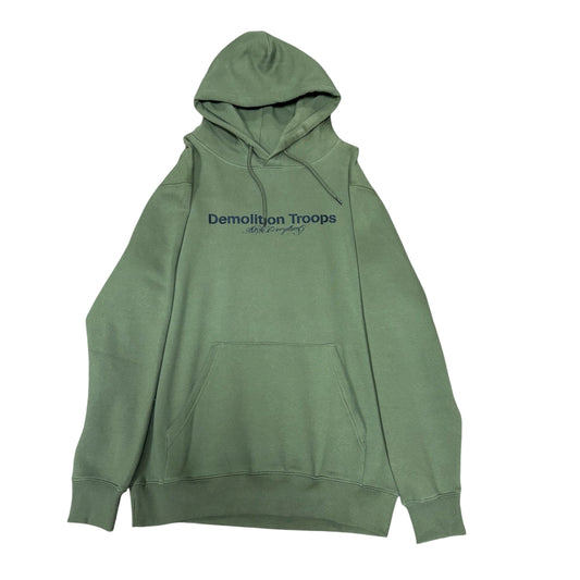 DEMOLITION TROOPS "RIDE EVERYTHING" HOODIE OLIVE
