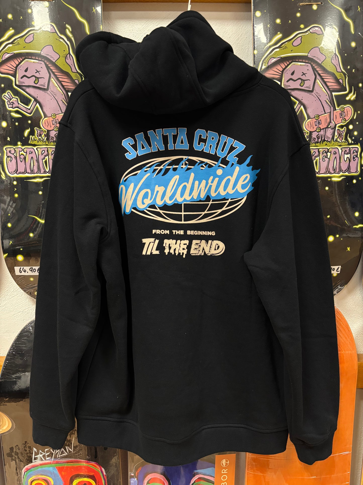 SANTA CRUZ "WORLWIDE" HOODIE
