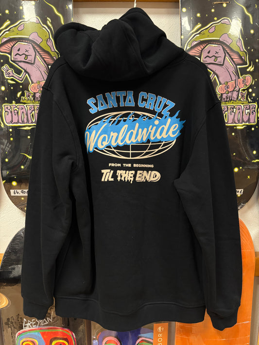 SANTA CRUZ "WORLWIDE" HOODIE