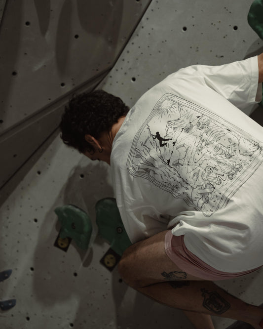 ROCKLANDS X SLAPPYS T-SHIRT WHITE