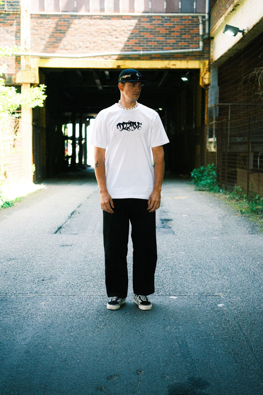 DEMOLITION TROOPS "THROW UP" T-SHIRT WHITE
