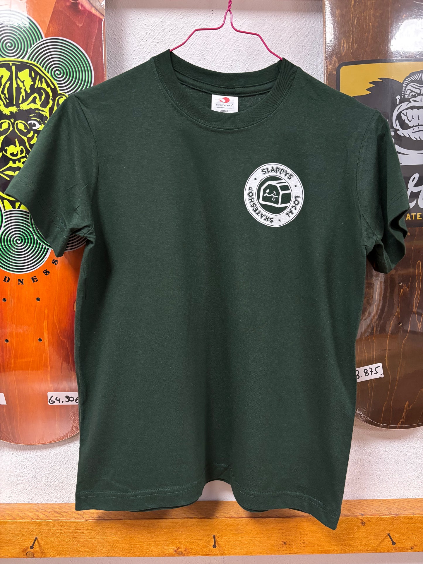 SLAPPYS KIDS "OG" T-SHIRT GREEN