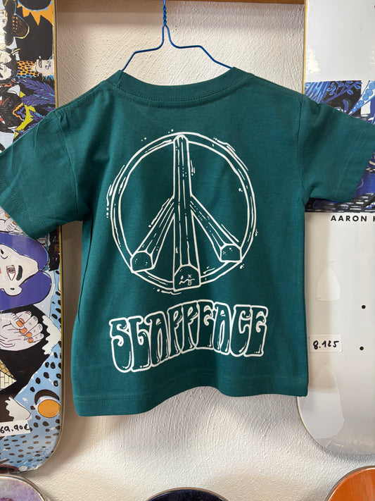 SLAPPYS KIDS "PEACE" T-SHIRT