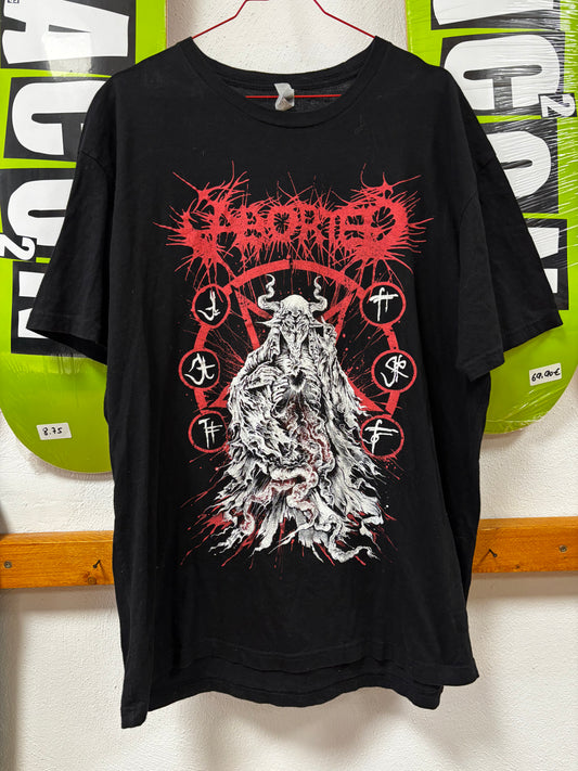 VINTAGE "ABORTED" T-SHIRT