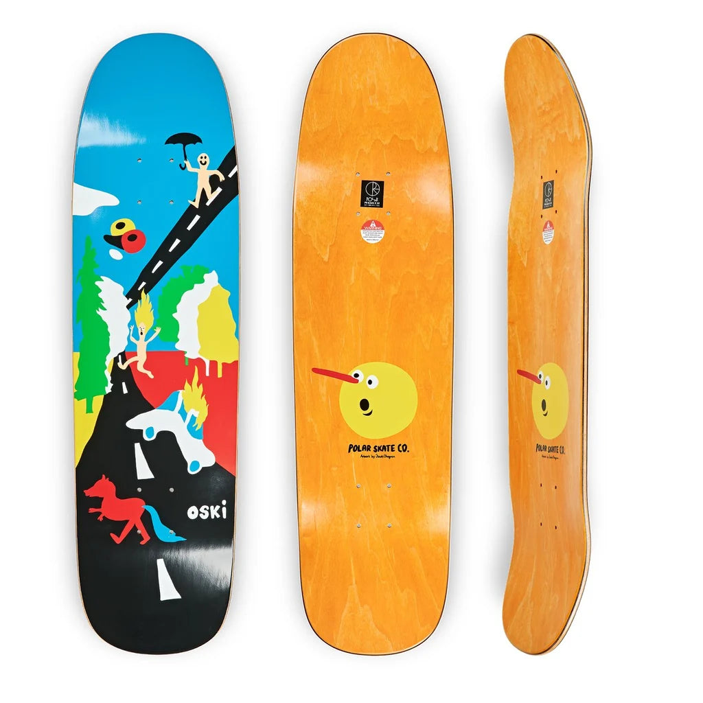 POLAR "OSKAR ROZENBERG SHAPED P9" DECK 8.675"