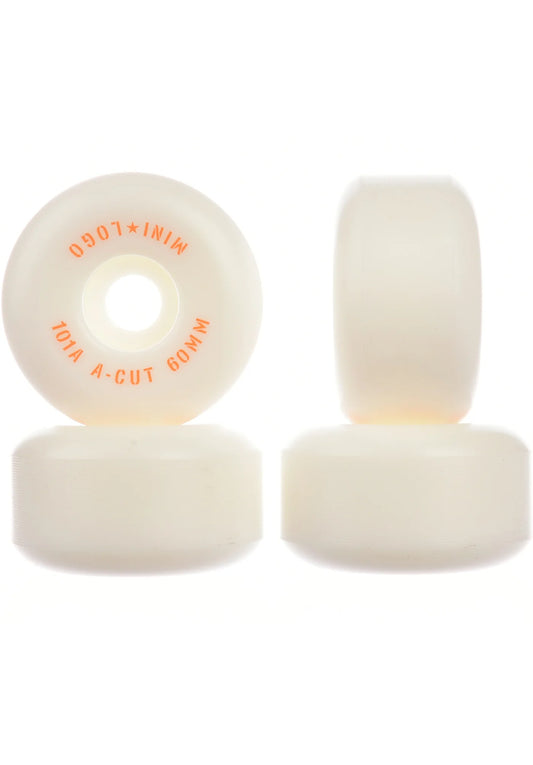 MINI LOGO WHEELS 55MM WHITE