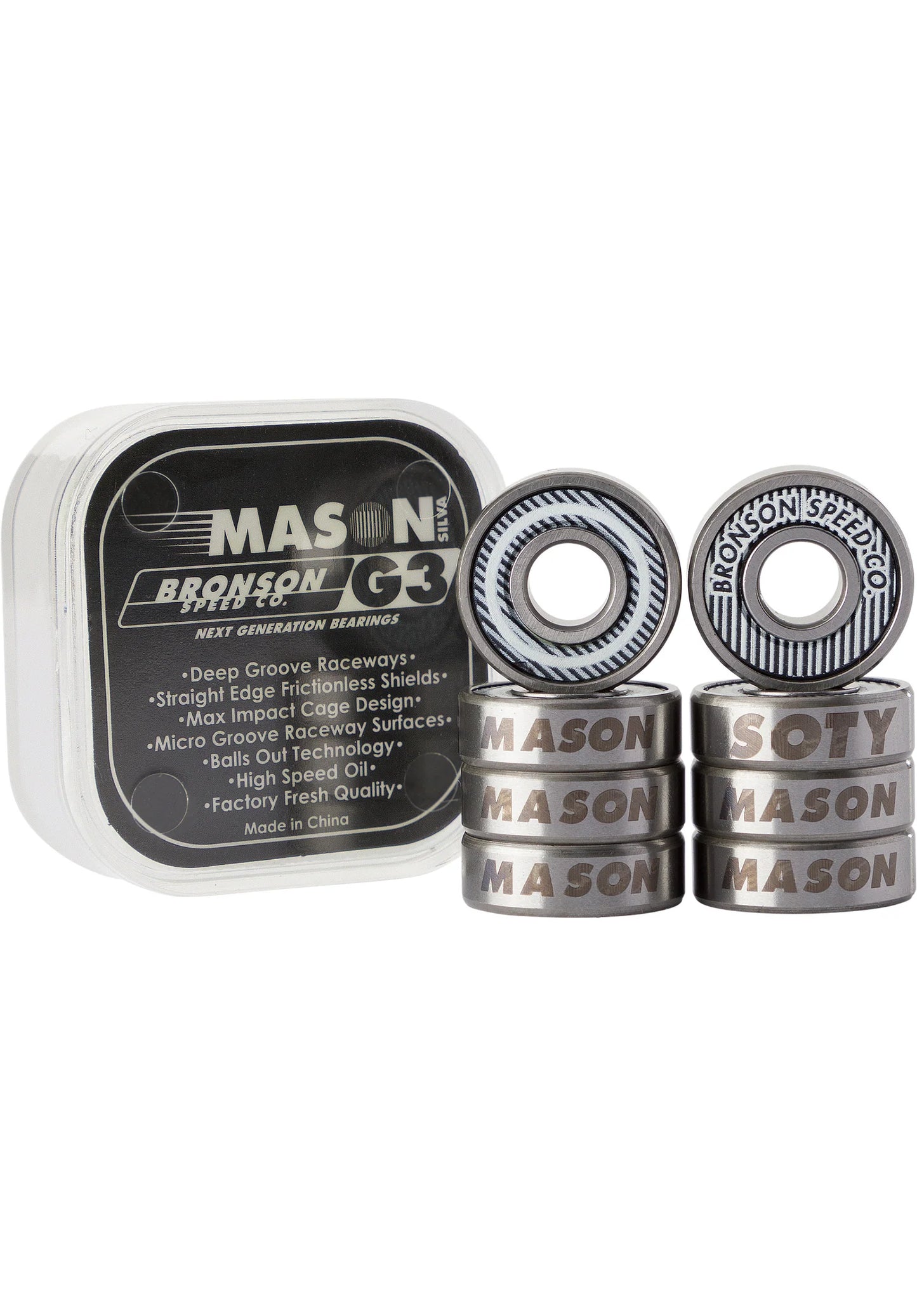 BRONSON "G3 MASON SILVA" BEARINGS