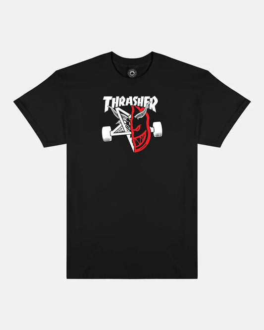 THRASHER X SPITFIRE "TRASH AND BURN" T-SHIRT