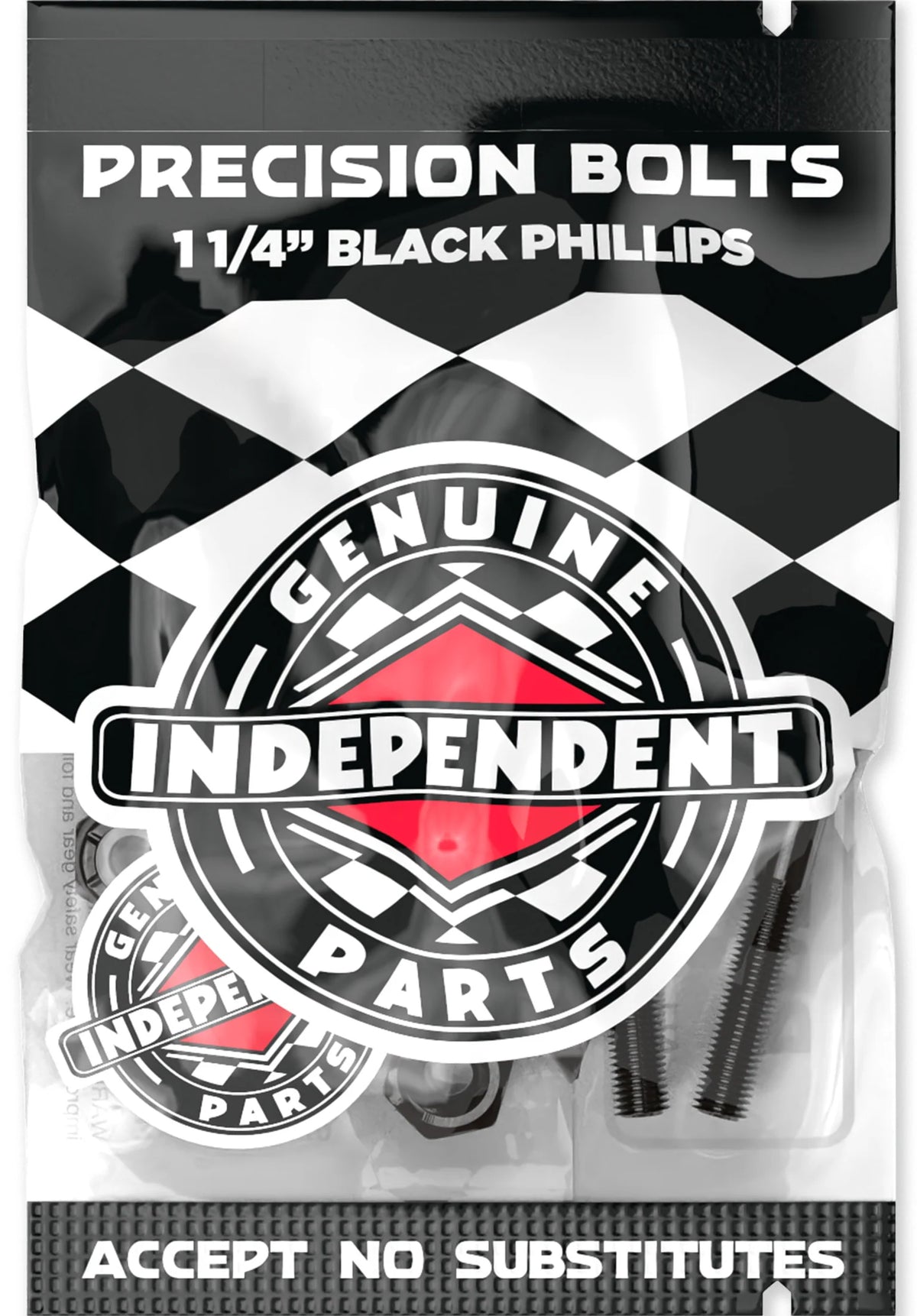 INDEPENDENT "1/4" PHILLIPS" BOLTS