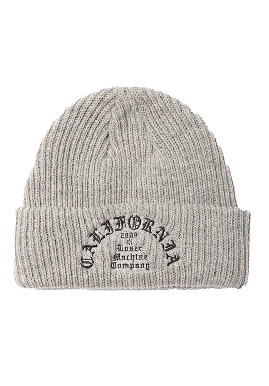 LOSER MACHINE "FANATIC" BEANIE GREY