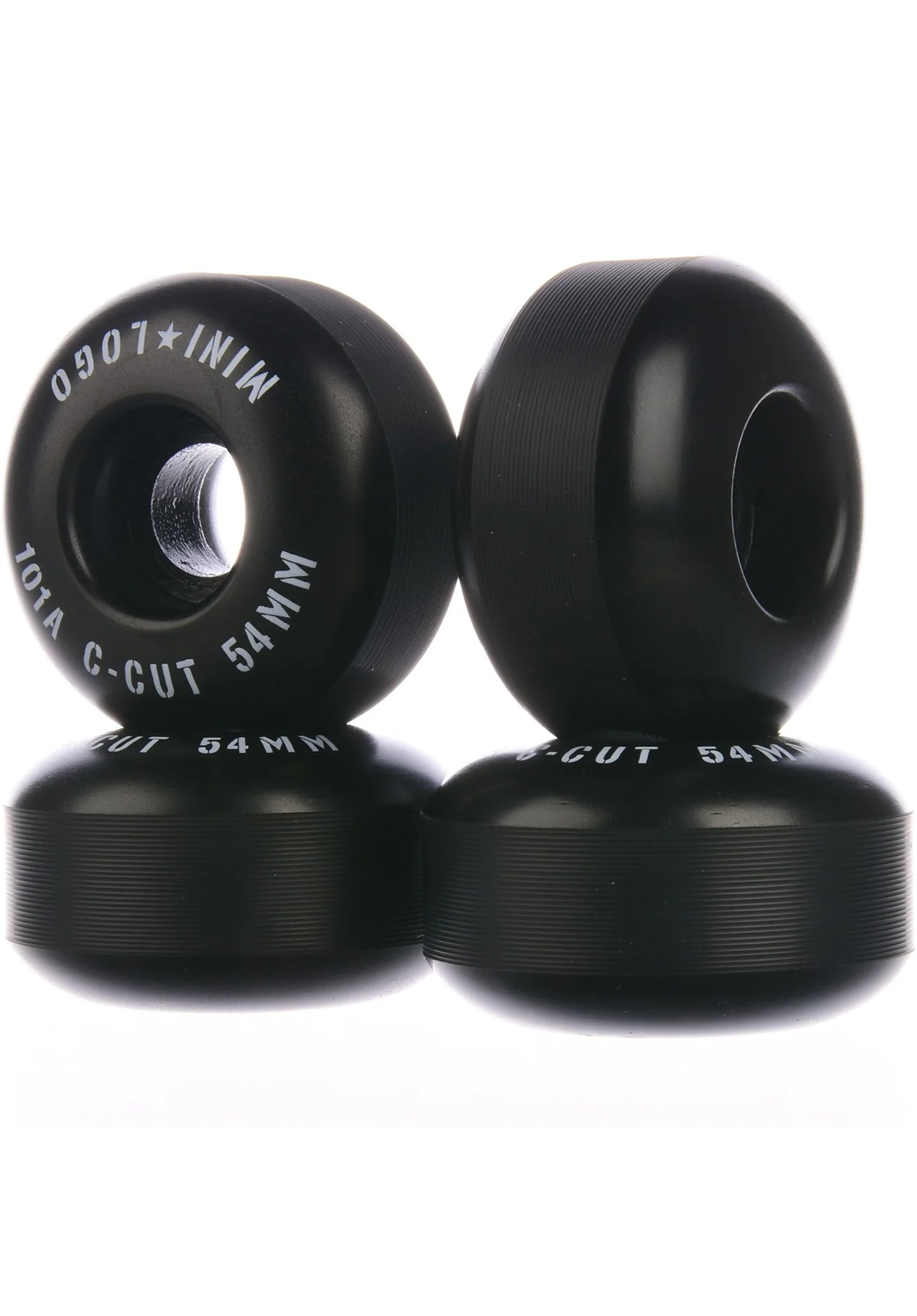 MINI LOGO WHEELS 54MM BLACK