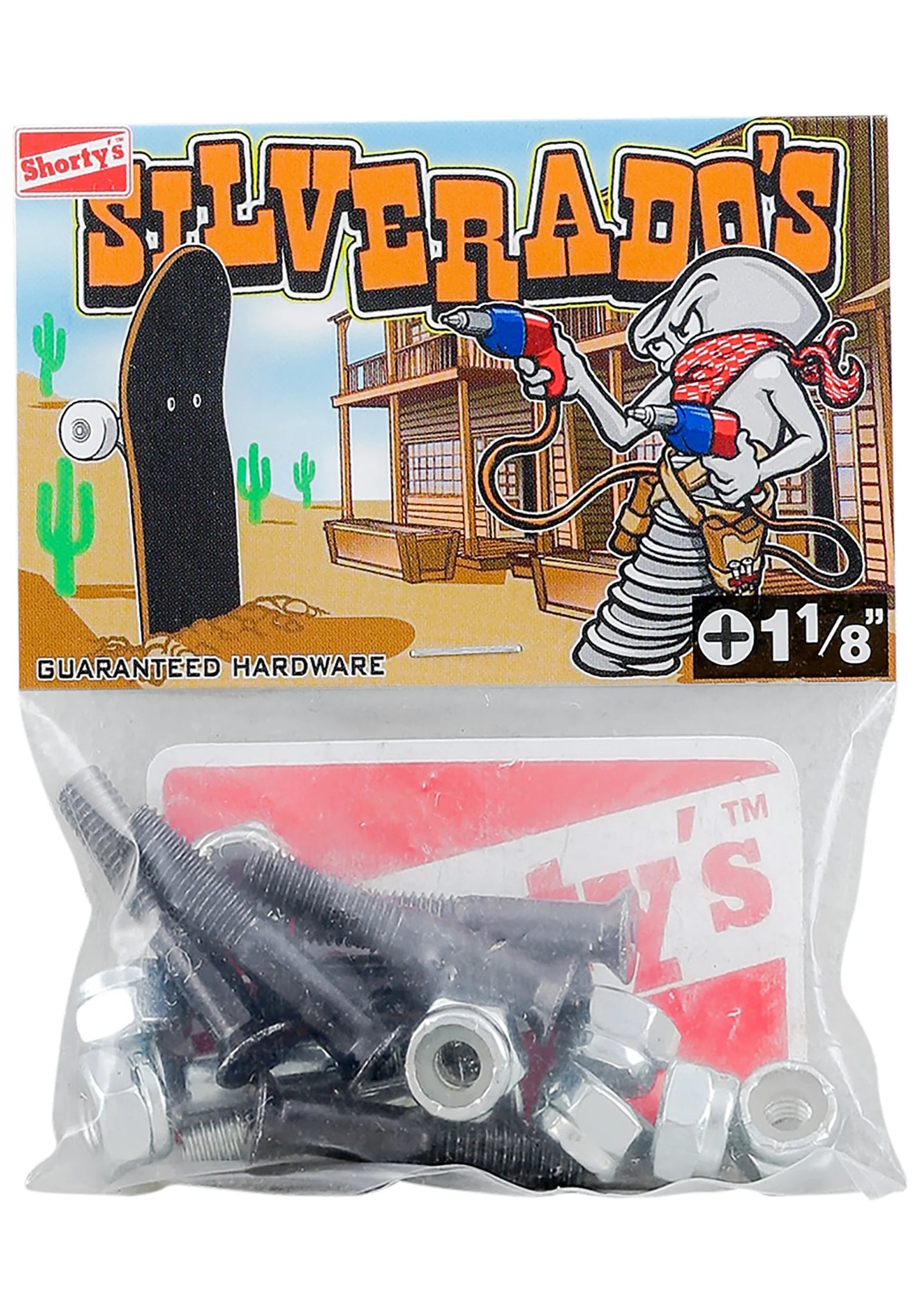 SHORTYS "1 1/8 PHILLIPS" BOLTS