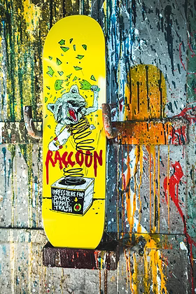 RACCOON "JACK IN THE BOX" DECK 8.5"