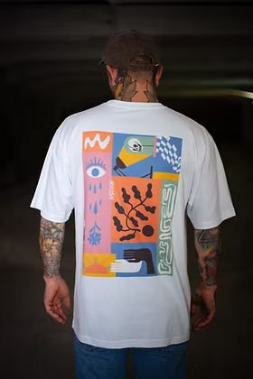 RACCOON "SKULL AND SUN" T-SHIRT