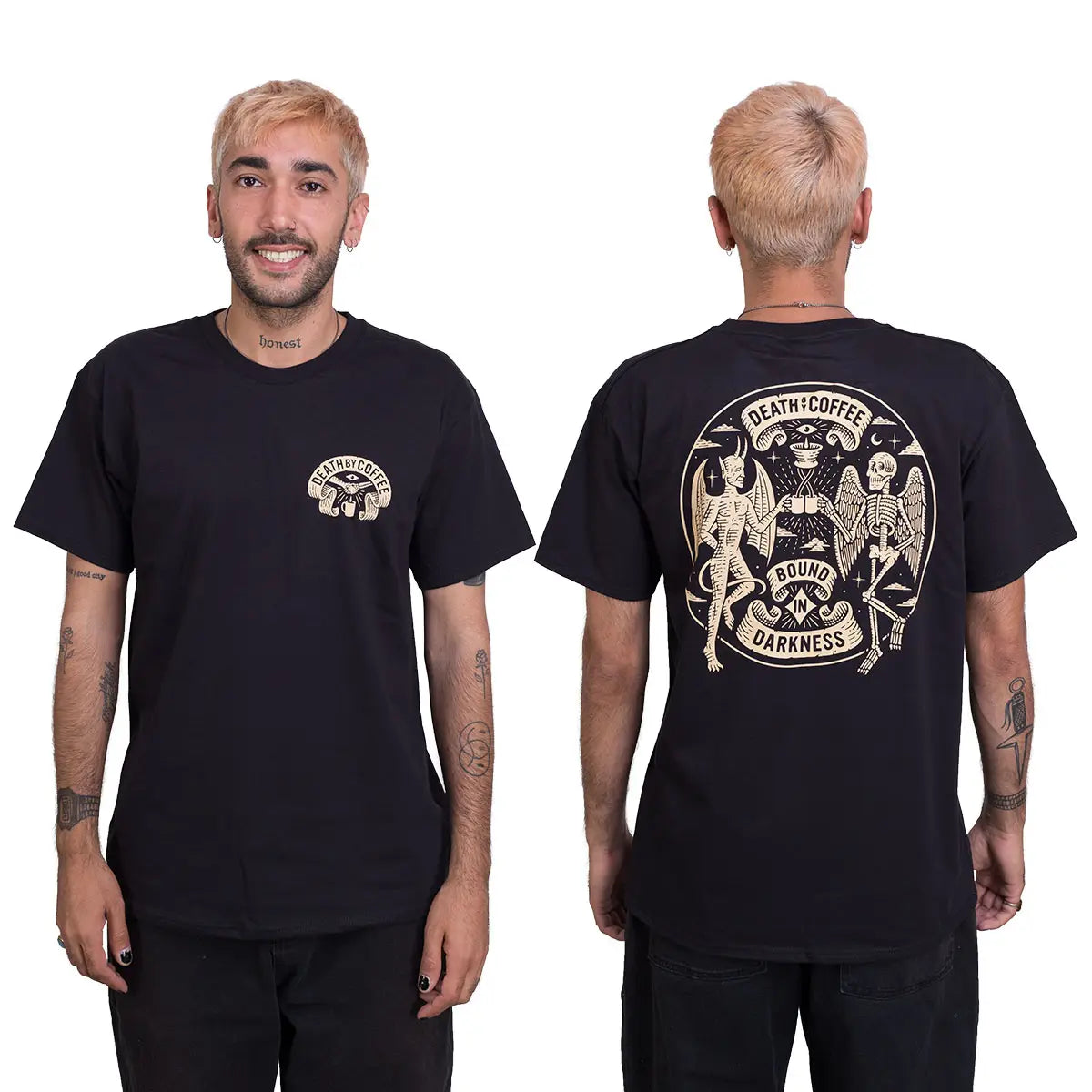 DEATH BY COFFEE "BOUND OF DARKNESS" T-SHIRT