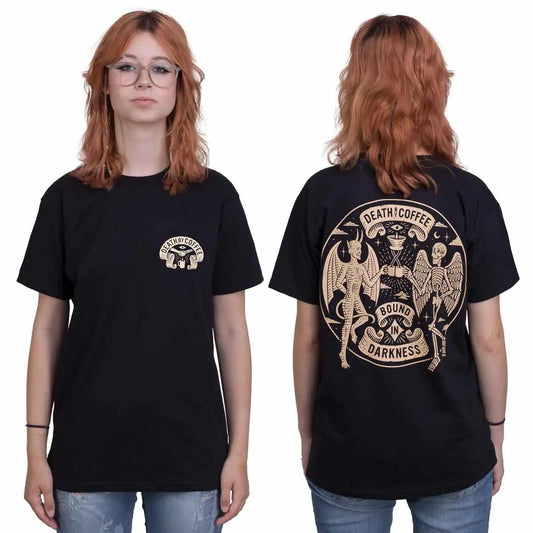 DEATH BY COFFEE "BOUND OF DARKNESS" T-SHIRT