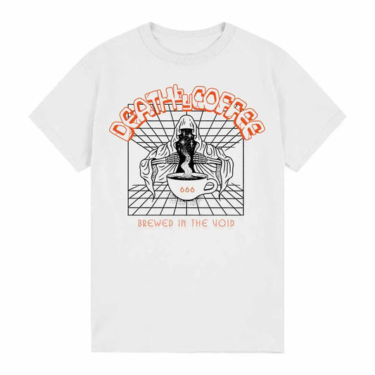 DEATH BY COFFEE "BREWED IN THE VOID" T-SHIRT