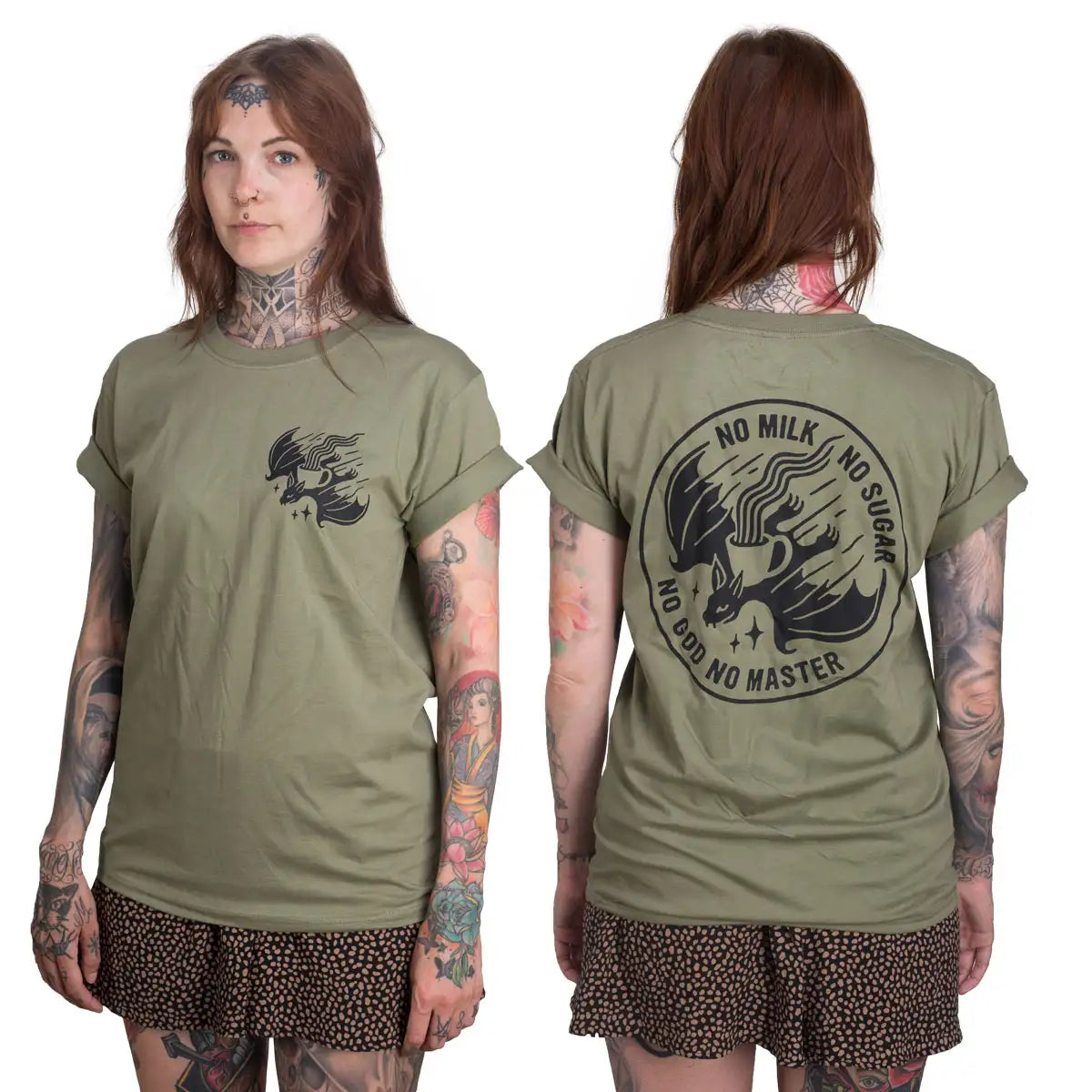 DEATH BY COFFEE "COFFEE BAT" T-SHIRT