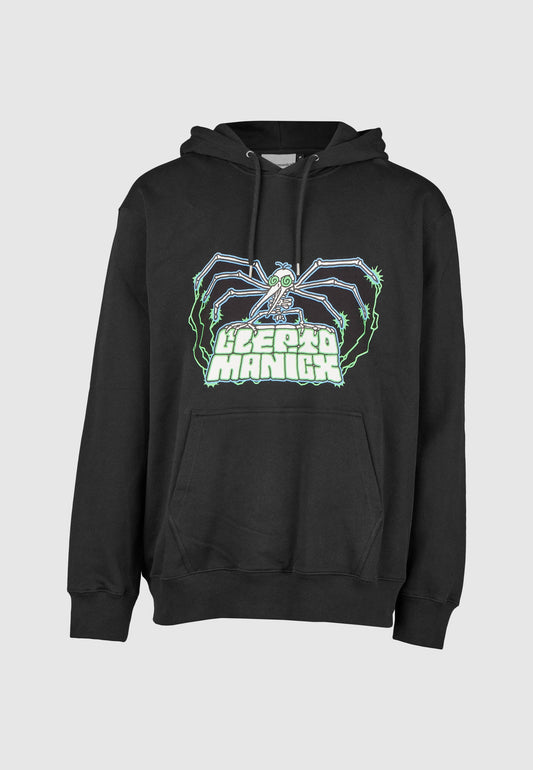 CLEPTOMANIX "GRAVE GULL" HOODIE BLACK