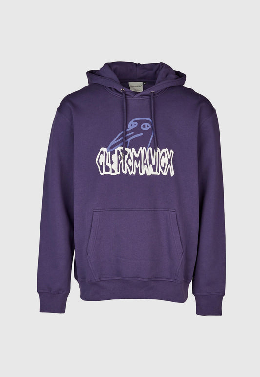 CLEPTOMANIX "KROOKED GULLS" HOODIE PURPLE