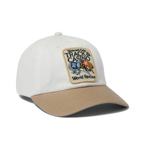 HUF "LONG SHOT" CAP WHITE