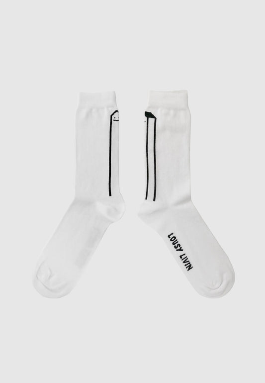 LOUSY LIVIN "BACK" HOUSY" SOCKS
