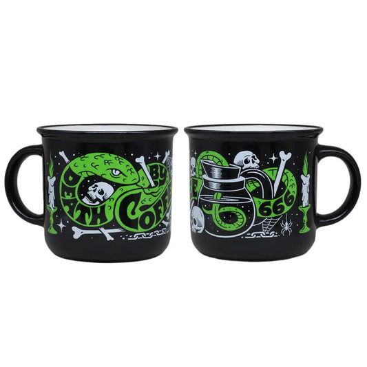DEATH BY COFFEE "SNAKE" MUG