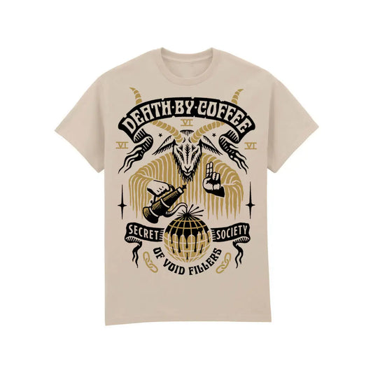 DEATH BY COFFEE "THE FILLER" T-SHIRT
