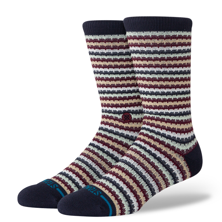 STANCE "CHICLETS WAFFLE KNIT CREW" SOCKS