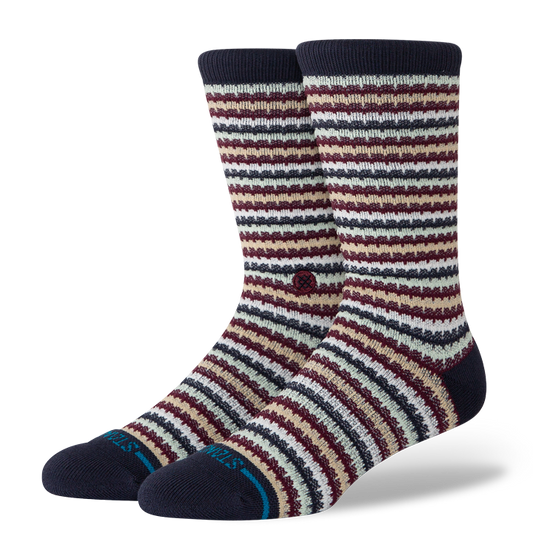 STANCE "CHICLETS WAFFLE KNIT CREW" SOCKS