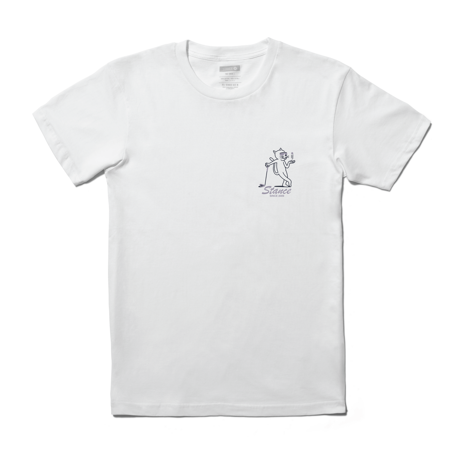 STANCE "PLAYERS CLUB" T-SHIRT