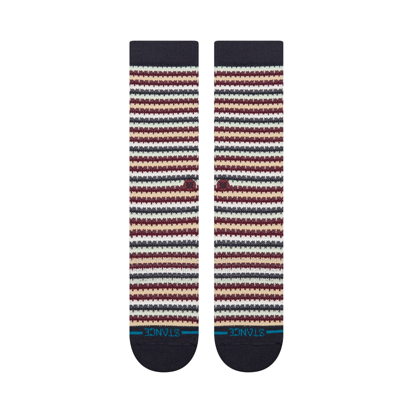 STANCE "CHICLETS WAFFLE KNIT CREW" SOCKS